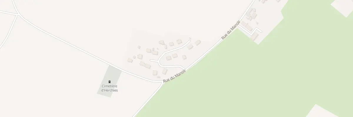 Plan du 6 Rue du Catillon à Herchies
