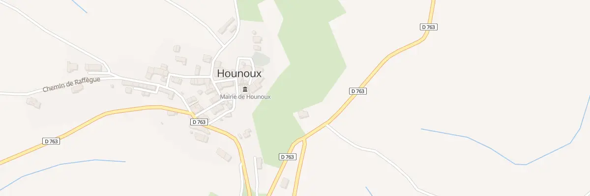 Plan du 195 Las Costos-Ouest à Hounoux