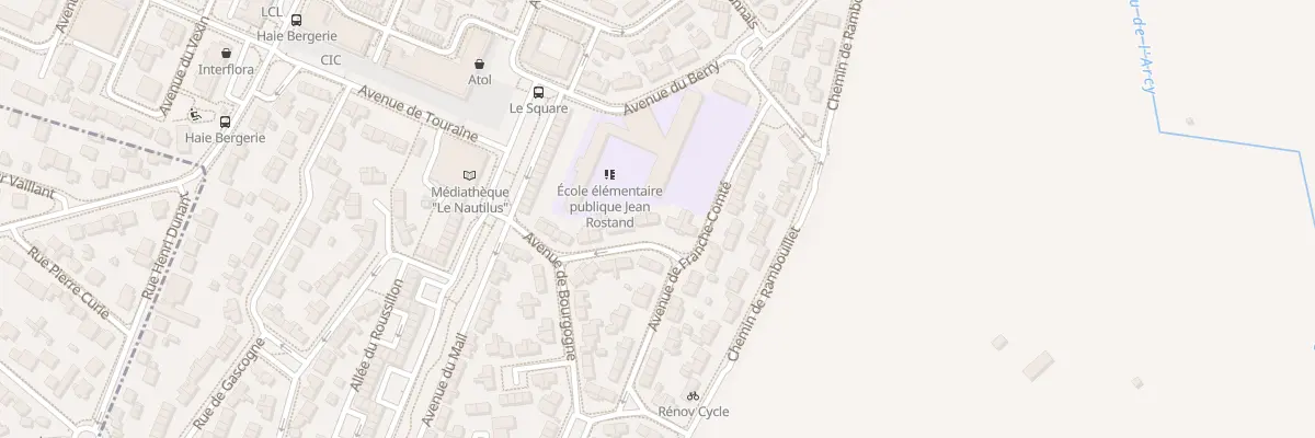 Plan du 11 Av de Champagne à Villepreux