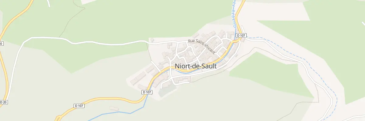Plan du 81 Le Village à Niort-de-Sault