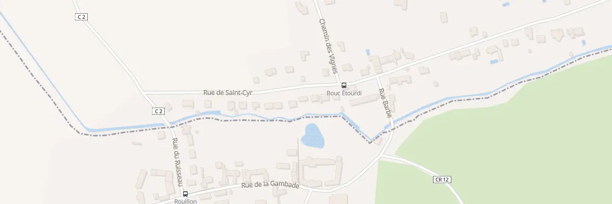 Plan du 23 Rue de St Cyr à Longvilliers