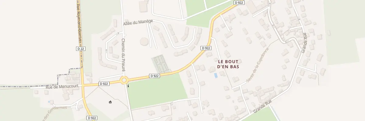 Plan du 11 All du Manege à Boisemont