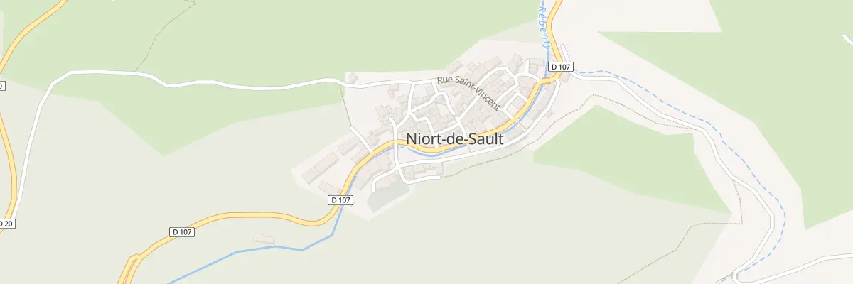 Plan du 39 Le Village à Niort-de-Sault