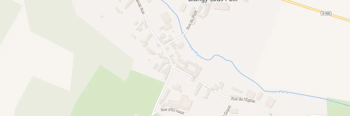 Plan du 10 Gr Grande Rue à Blangy-sous-Poix