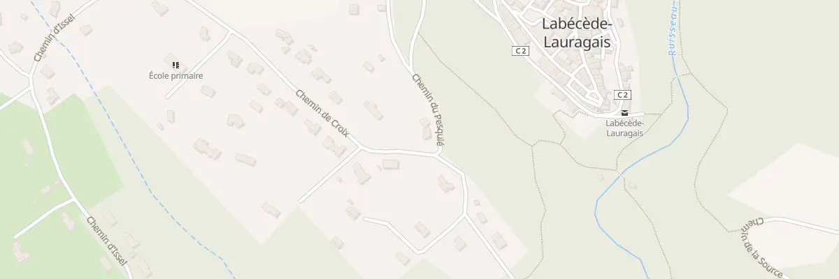 Plan du 203 Bento-Boly à Labécède-Lauragais