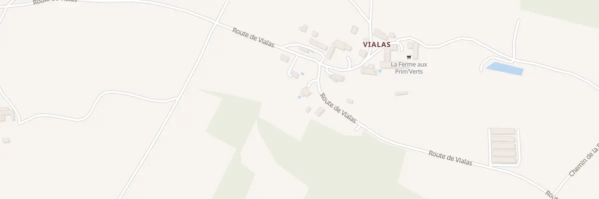 Plan du 5700 Vialas à Damiatte