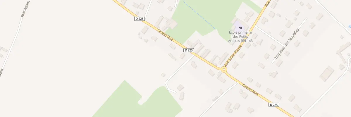 Plan du 244 Grand Rue à Louches