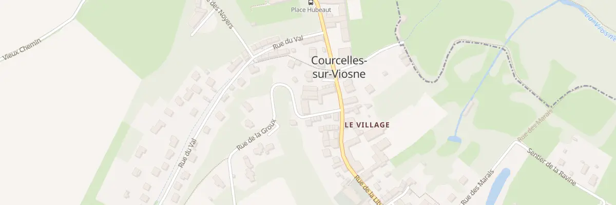 Plan du 2 Rue de la Groux à Courcelles-sur-Viosne