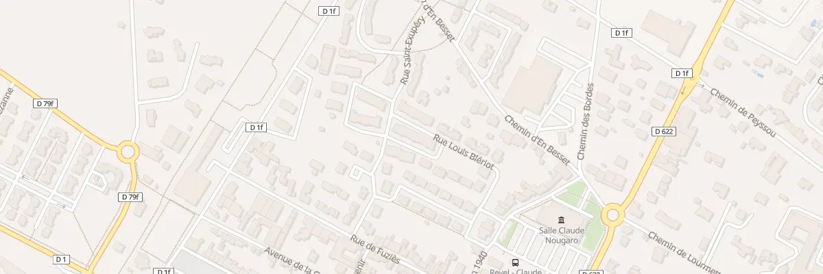 Plan du 15 Rue Saint Exupery à Revel