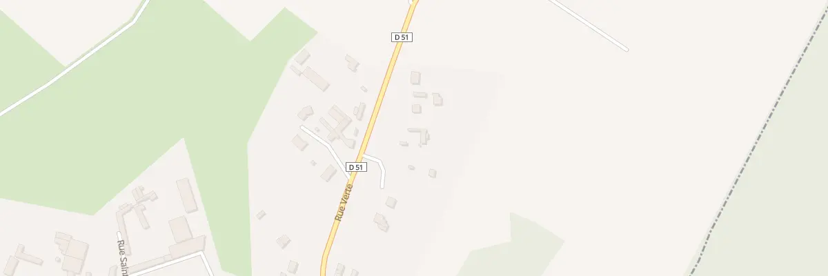 Plan du 5009 Rue Verte à Fricamps