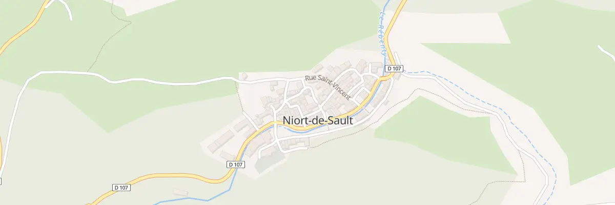 Plan du 45 Le Village à Niort-de-Sault