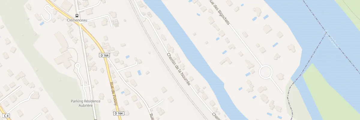 Plan du 340 Che de la Nourree à Villennes-sur-Seine