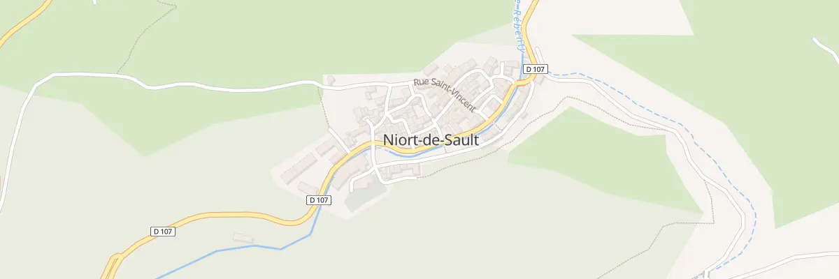 Plan du 75 Le Village à Niort-de-Sault