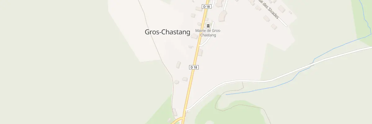 Plan du 1346 Rte des Eaux Vives à Gros-Chastang