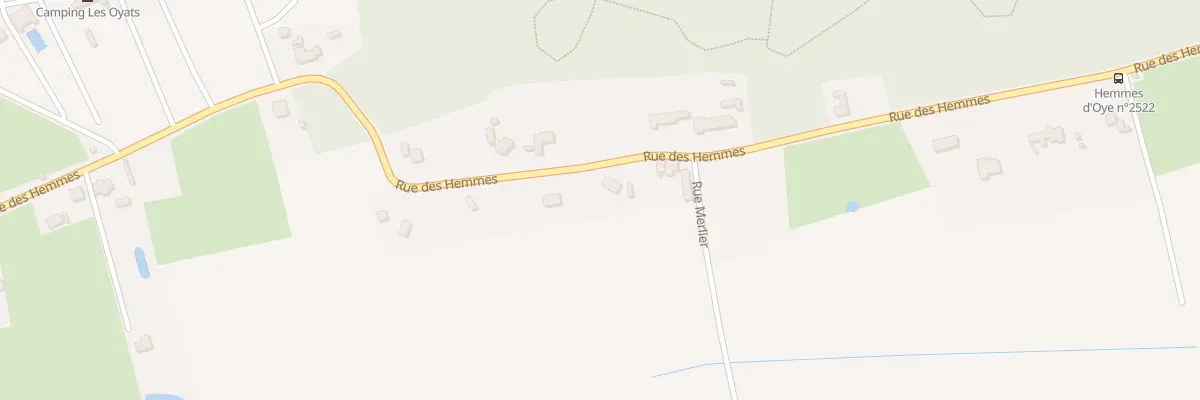 Plan du 2122 Rue des Hemmes d’Oye à Oye-Plage