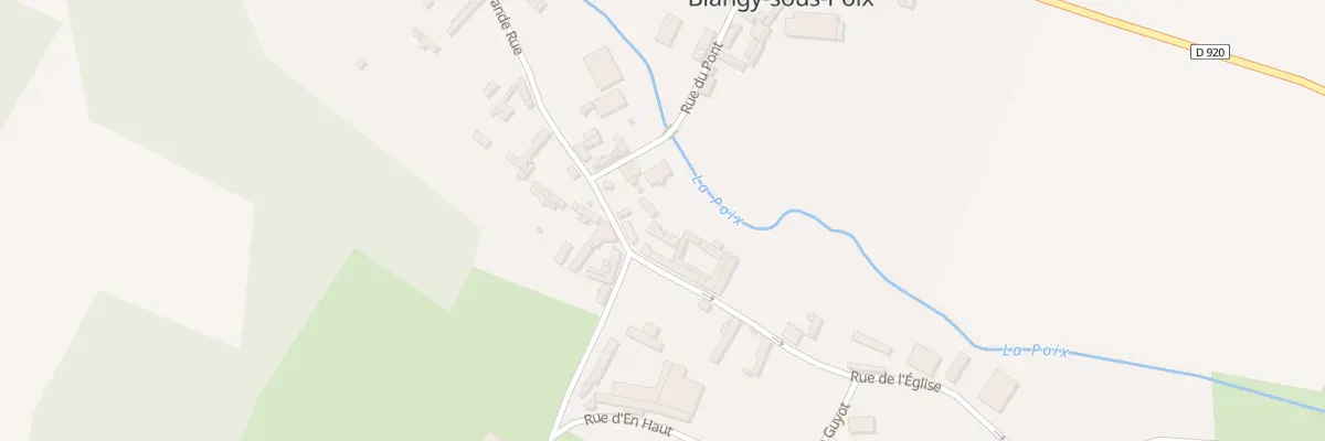 Plan du 2 Rue de l’Eglise à Blangy-sous-Poix