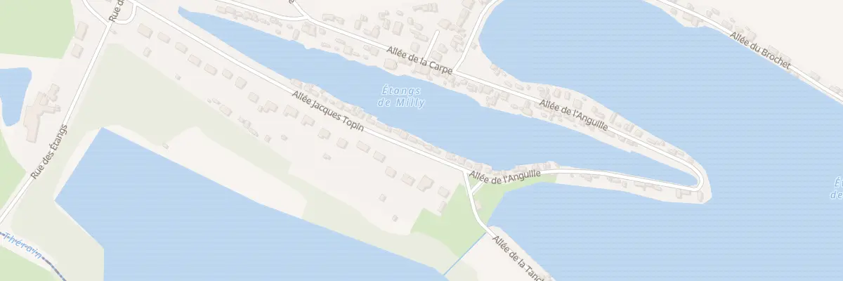 Plan du 164 All Jacques Topin à Milly-sur-Thérain