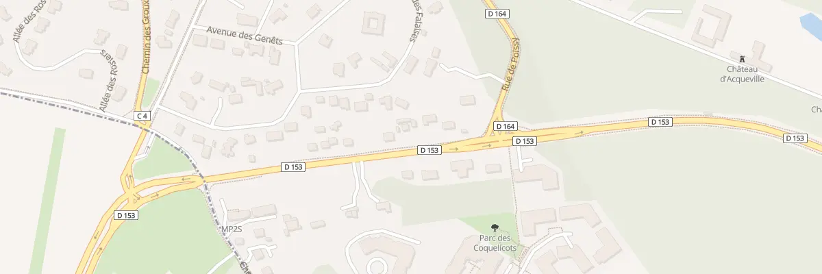 Plan du 128 Av d’Acqueville à Villennes-sur-Seine