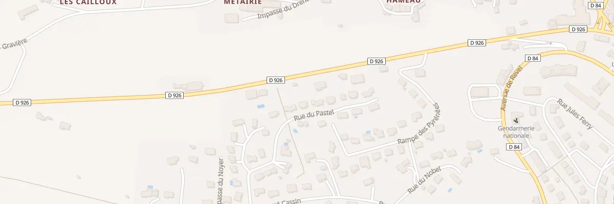 Plan du 17 Rue du pastel à Puylaurens
