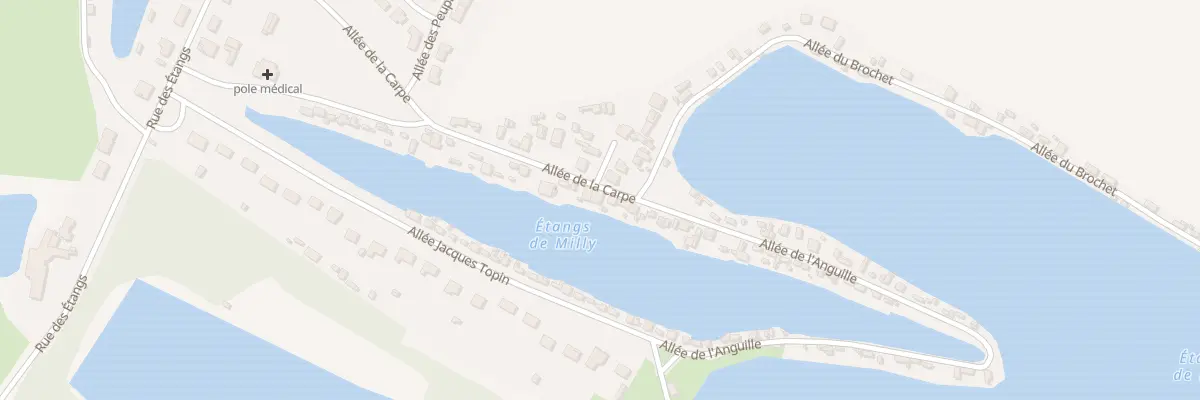 Plan du 124 All de la Carpe à Milly-sur-Thérain