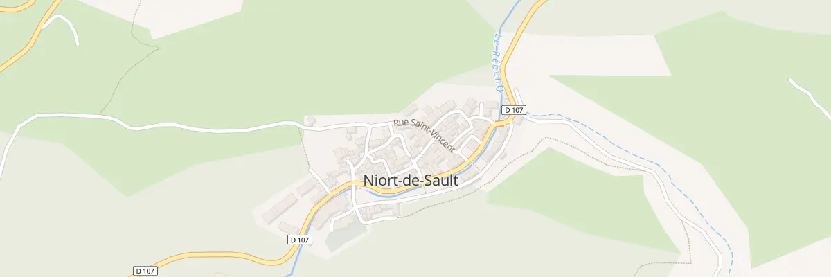 Plan du 24 Le Village à Niort-de-Sault