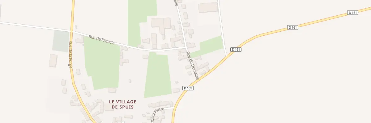 Plan du 5054 Rue du Domaine à Chaussy