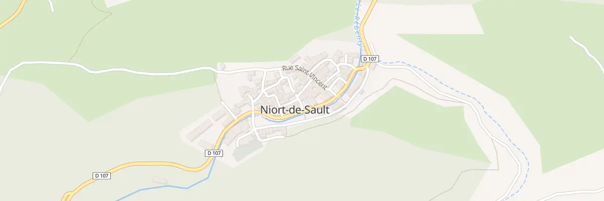 Plan du 51 Le Village à Niort-de-Sault