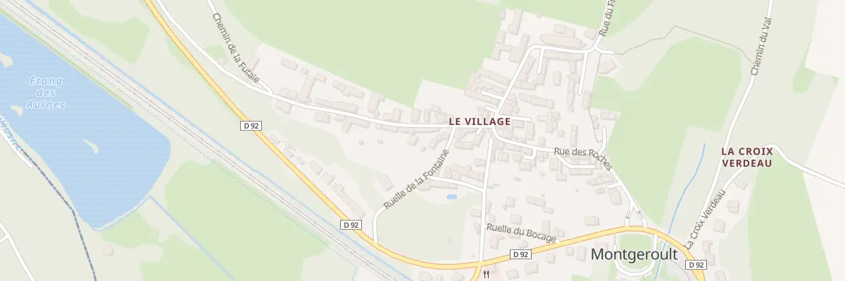 Plan du 3 Rue du Vieux Colombier à Montgeroult