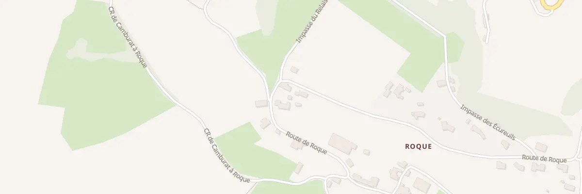 Plan du 979 Rte de Roque à Camburat