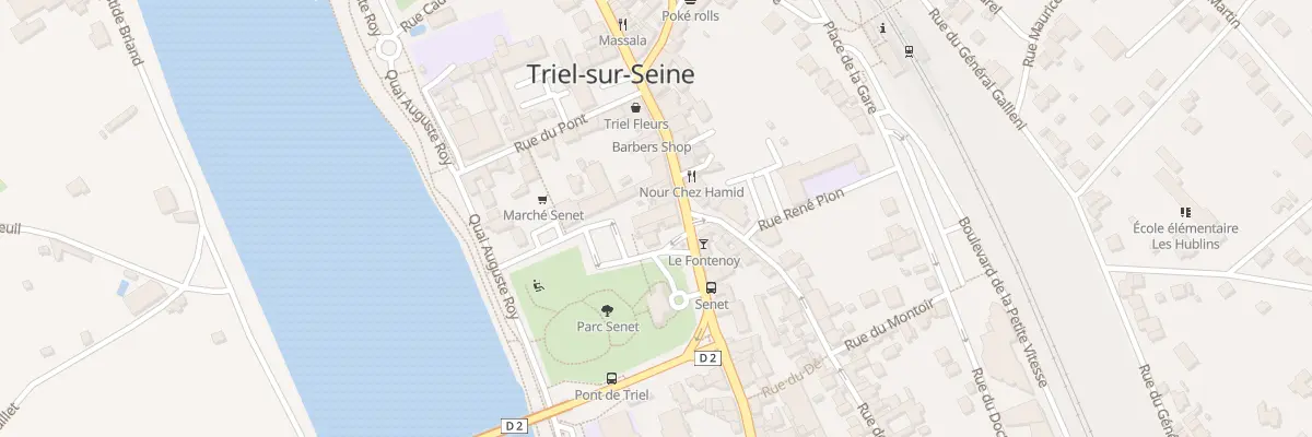 Plan du 129 Rue Paul Doumer à Triel-sur-Seine