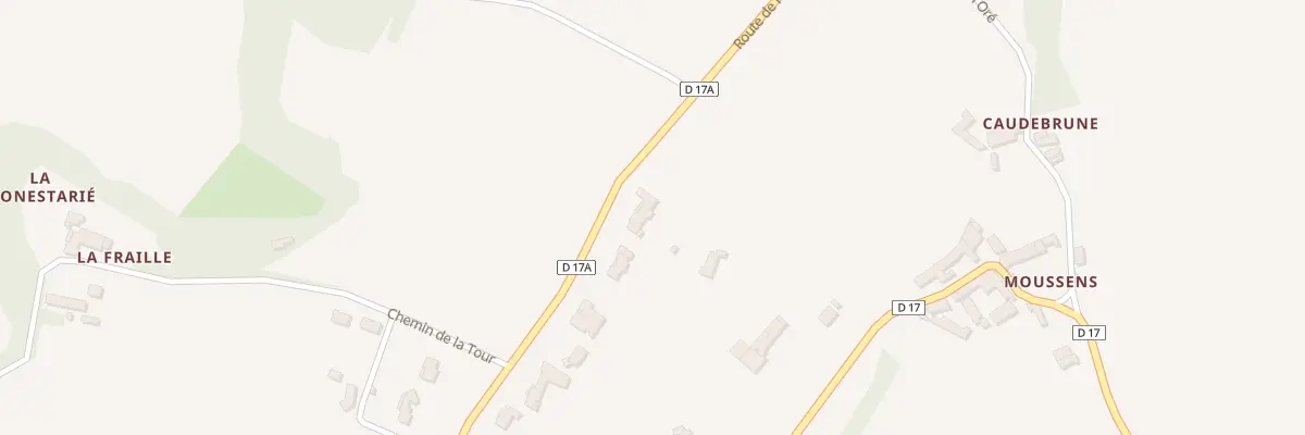 Plan du 5222 La Greze à Cestayrols