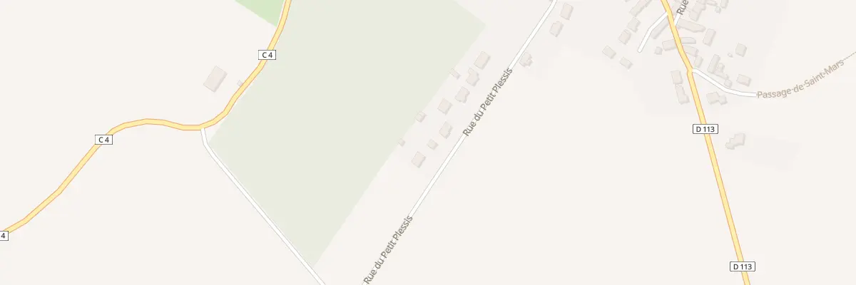 Plan du 16 Rue du Petit-plessis à Plessis-Saint-Benoist