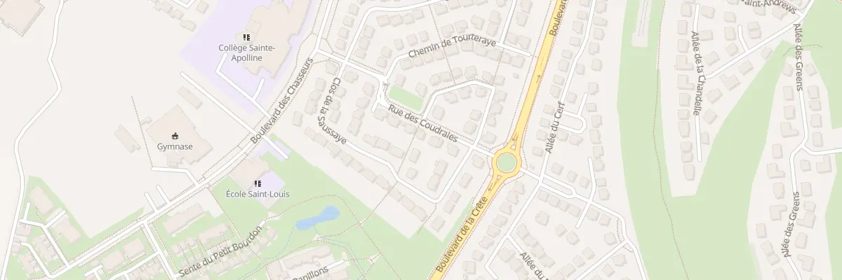 Plan du 7 Rue des Coudraies à Courdimanche