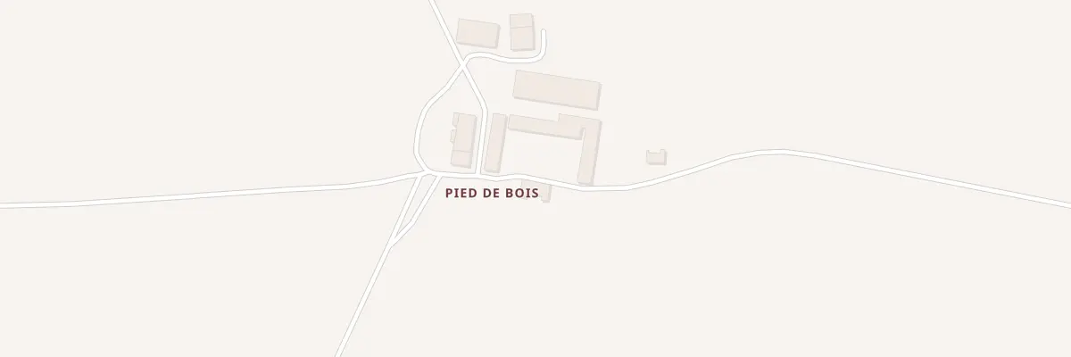 Plan du 5115 Pied de Bois à Diou