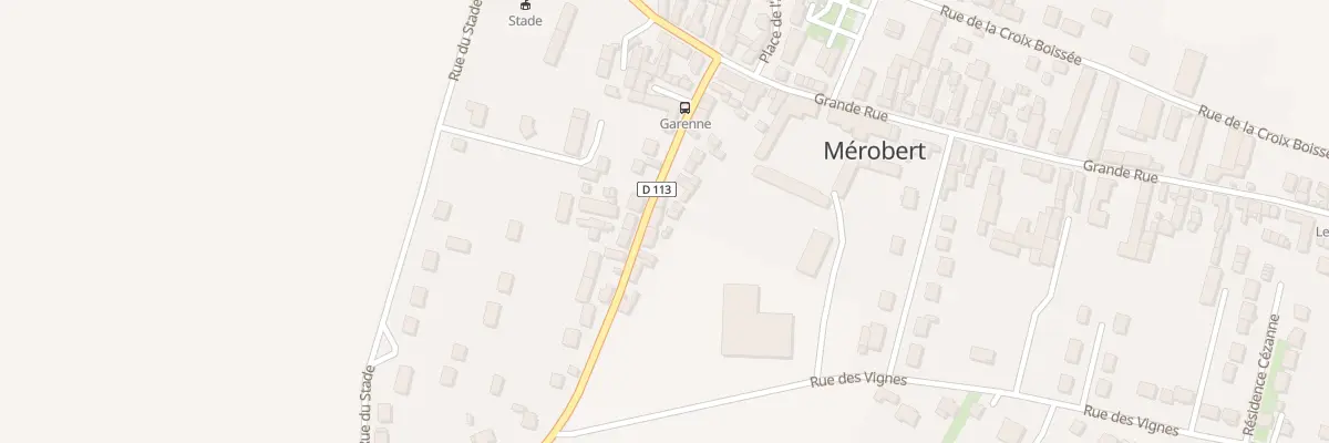 Plan du 10 Rue de la Garenne à Mérobert