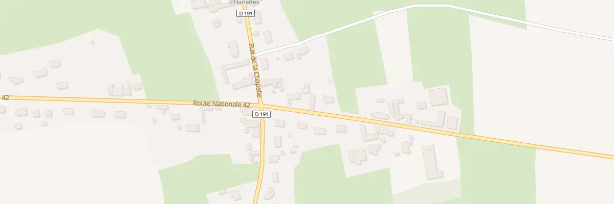 Plan du 24 Rte Nationale à Coulomby
