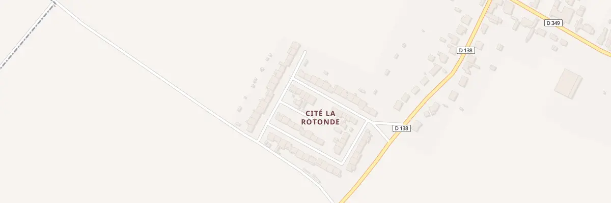 Plan du 67 Cite la Rotonde à Marconnelle