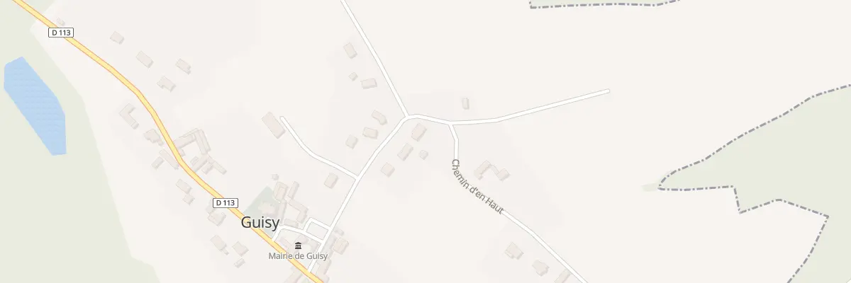 Plan du 20 Rue de la Forêt à Guisy