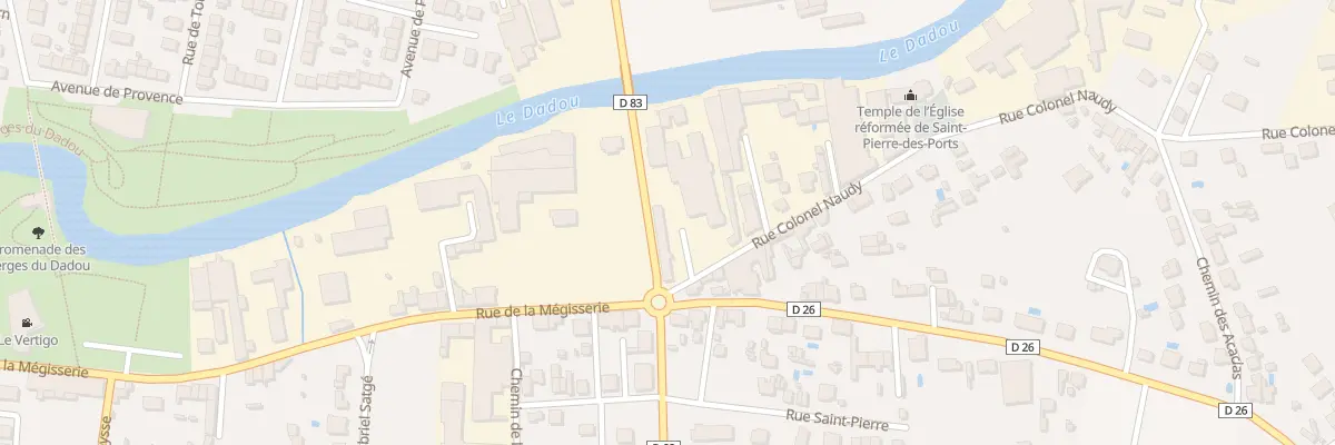 Plan du 1B Rue Colonel Naudy à Graulhet