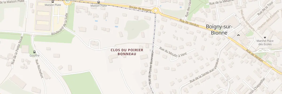 Plan du 63 Rue du Poirier Bonneau à Saint-Jean-de-Braye