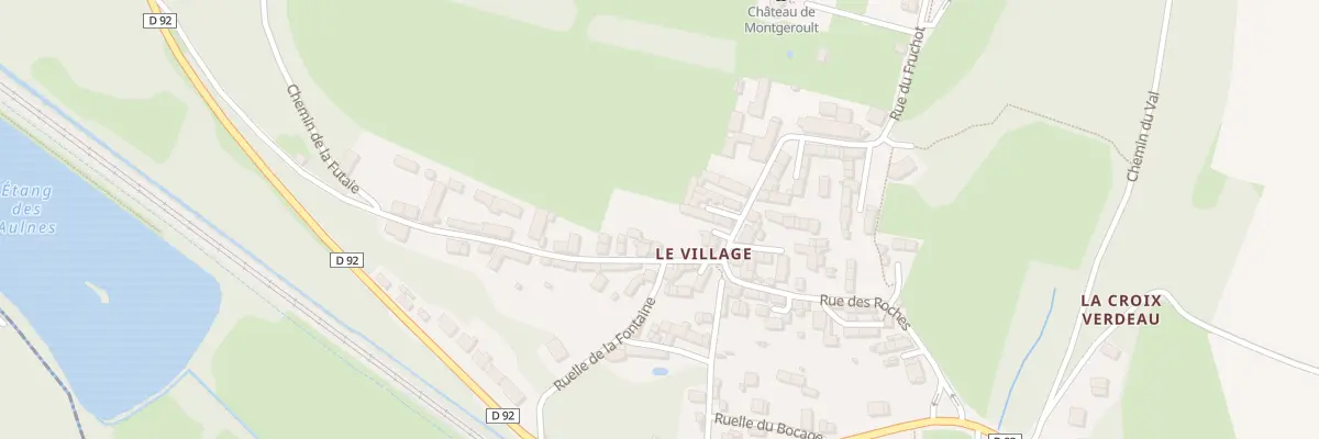 Plan du 2 Rue du Vieux Colombier à Montgeroult