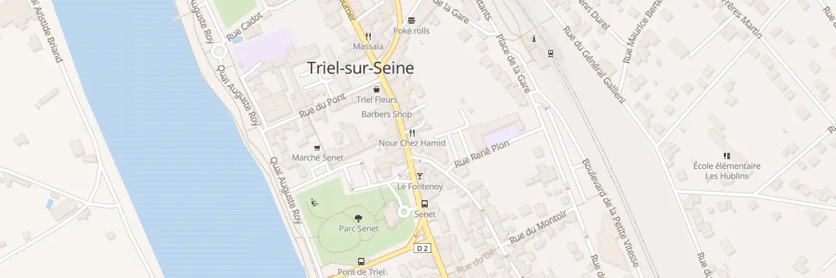 Plan du 166 Rue Paul Doumer à Triel-sur-Seine