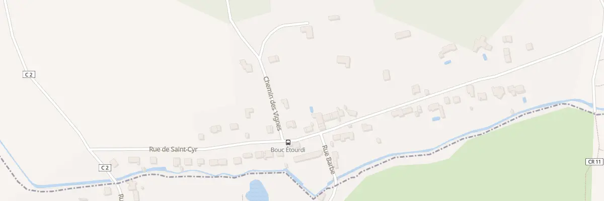 Plan du 36 Rue de St Cyr à Longvilliers
