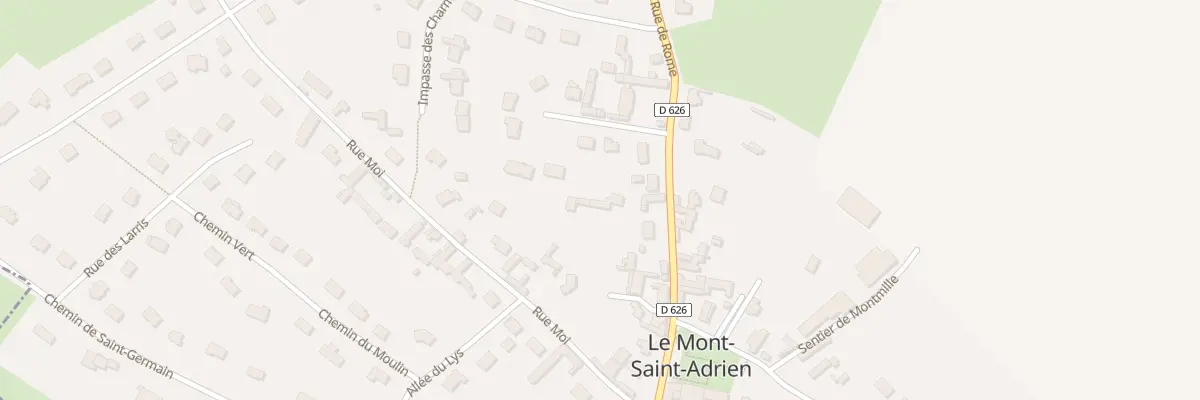 Plan du 271 Rue de Rome au Mont-Saint-Adrien