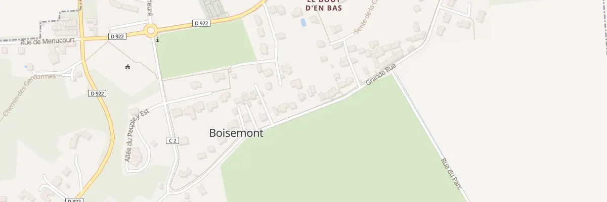 Plan du 72 Gr Grande Rue à Boisemont
