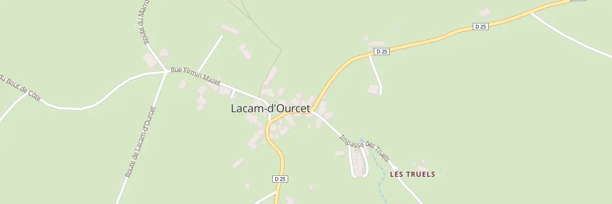Plan du 45 Rte de la Musette à Sousceyrac-en-Quercy