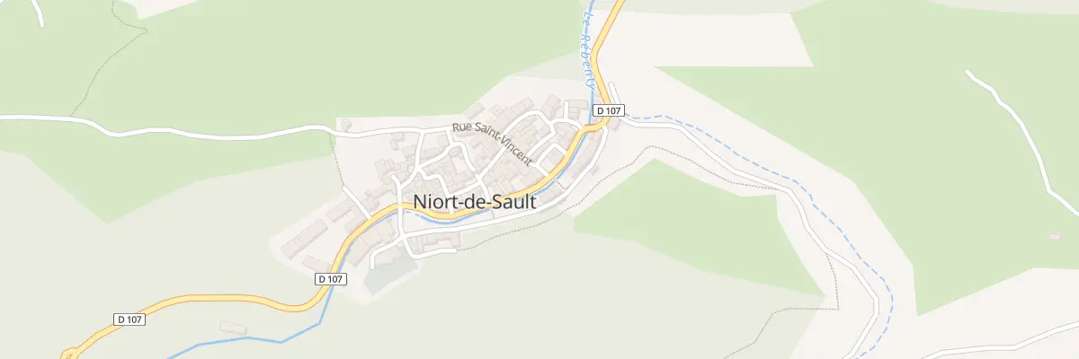 Plan du 5002 Le Village à Niort-de-Sault