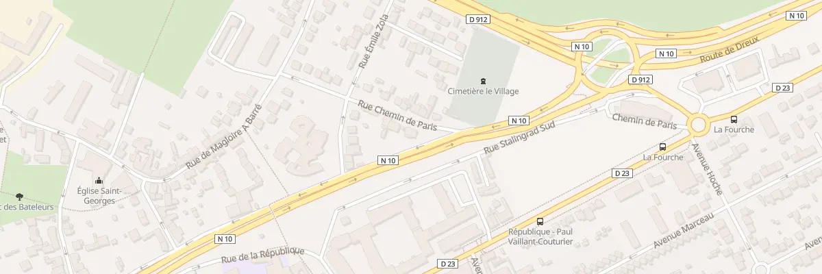 Plan du 4B Rue du Chemin de Paris à Trappes