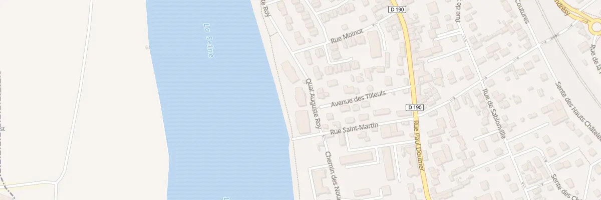 Plan du 3 Quai Auguste Roy à Triel-sur-Seine