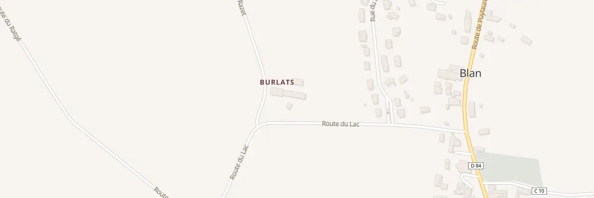 Plan du 5027 Burlats à Blan